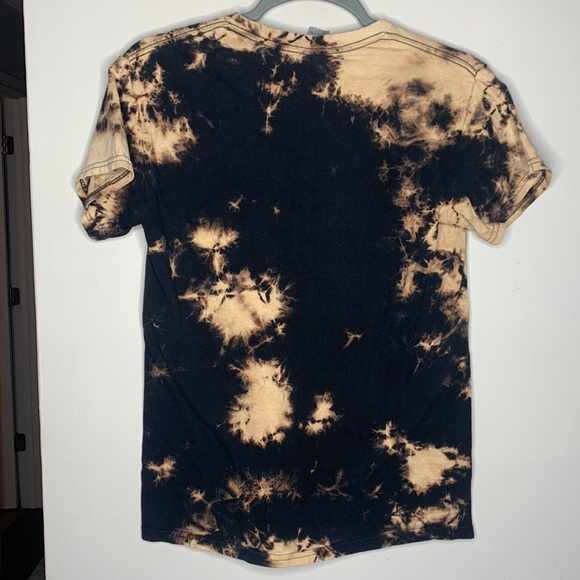 Vintage Distressed Love National Park Bleach Dyed Short Sleeved TShirt Size S/XS - Picture 7 of 9